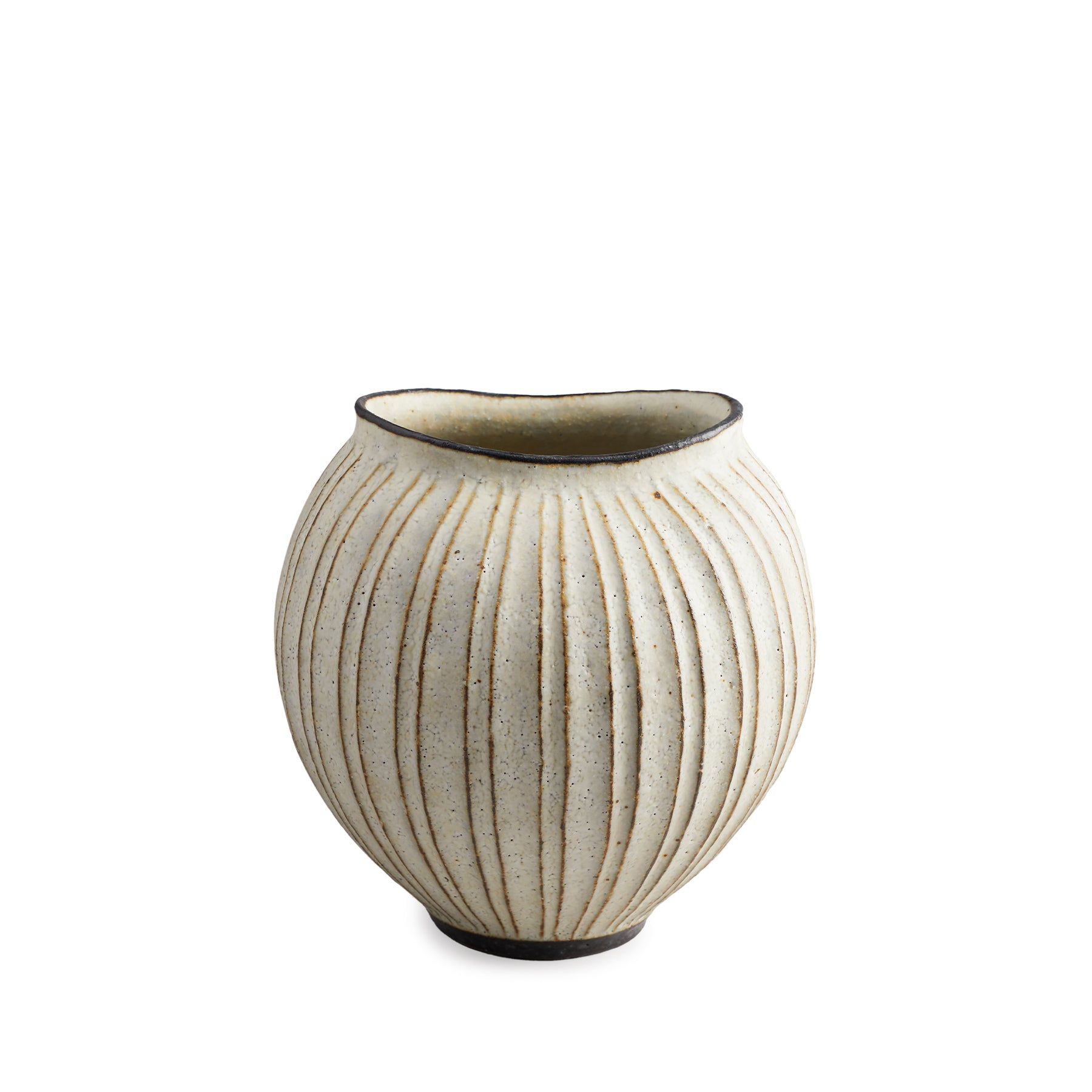 Small Round Glass Vase Set of 3 - Perfect for Home Decor, Wedding Centerpieces & Floral Arrangements