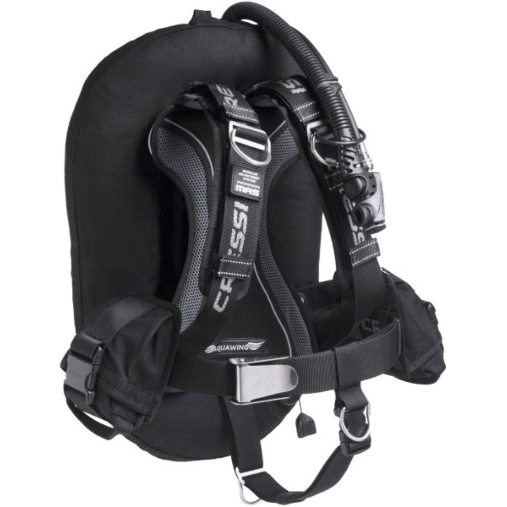 Cressi Aquawing Plus BCD Scuba Diving Buoyancy Compensator - One Size Adjustable for Comfortable Underwater Exploration - Perfect for Recreational Diving and Snorkeling Adventures