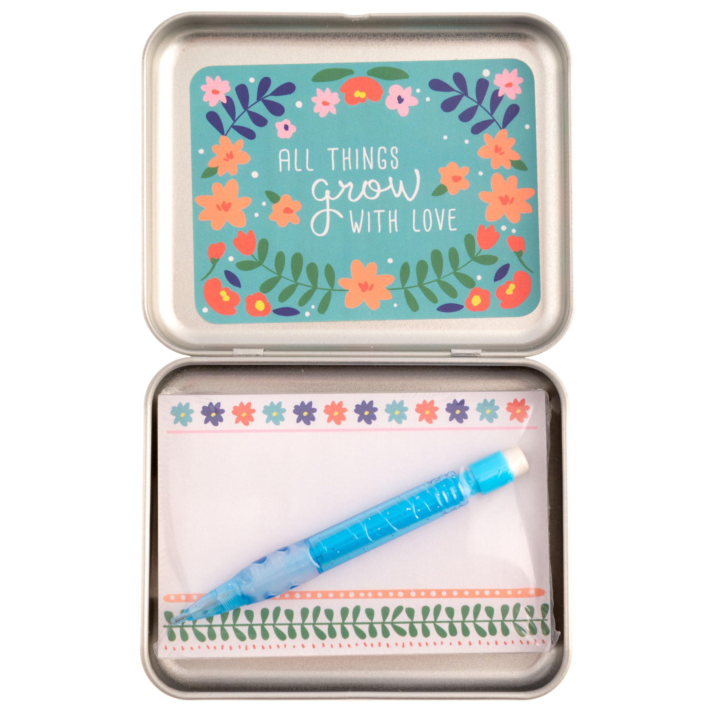 Karma Sentiment Box - Prayer & Encouragement Note Taking Box for Happiness Blooms (8x8 Inches) | Perfect for Home, Office & Gift Giving