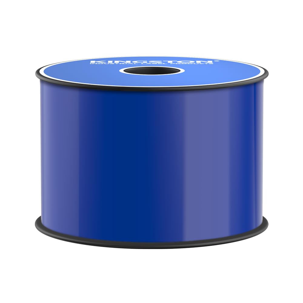 Kingston Premium Vinyl Label Tape - Blue 3
