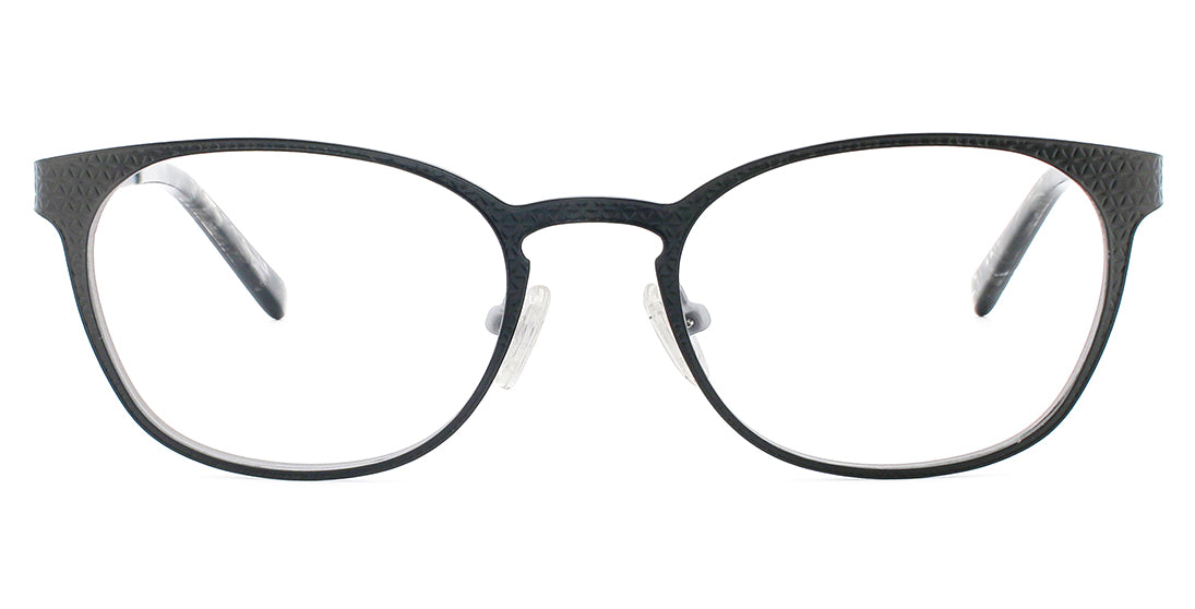 Stylish Contemporary Textured Rectangle Reading Glasses MW17314 - Lightweight & Comfortable for Reading, Working, and Computer Use