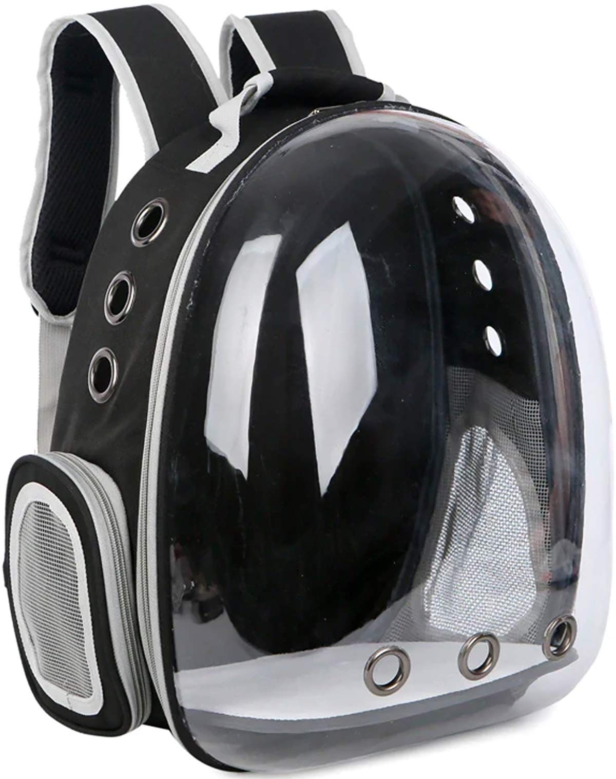 Voyager Cat Backpack - Premium Pet Carrier for Travel & Hiking | Clear Bubble Capsule Design with Dual Entryways | Removable Mat & Adjustable Straps | Perfect for Air Travel, Outdoor Adventures & Vet Visits