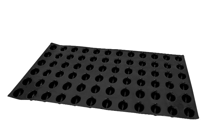 Flexipan Quenelles Silicone Mold - 72 Cavity Non-Stick Baking Mat for Perfect Quenelles, Macarons & Desserts | Ideal for Home Bakers & Professional Chefs