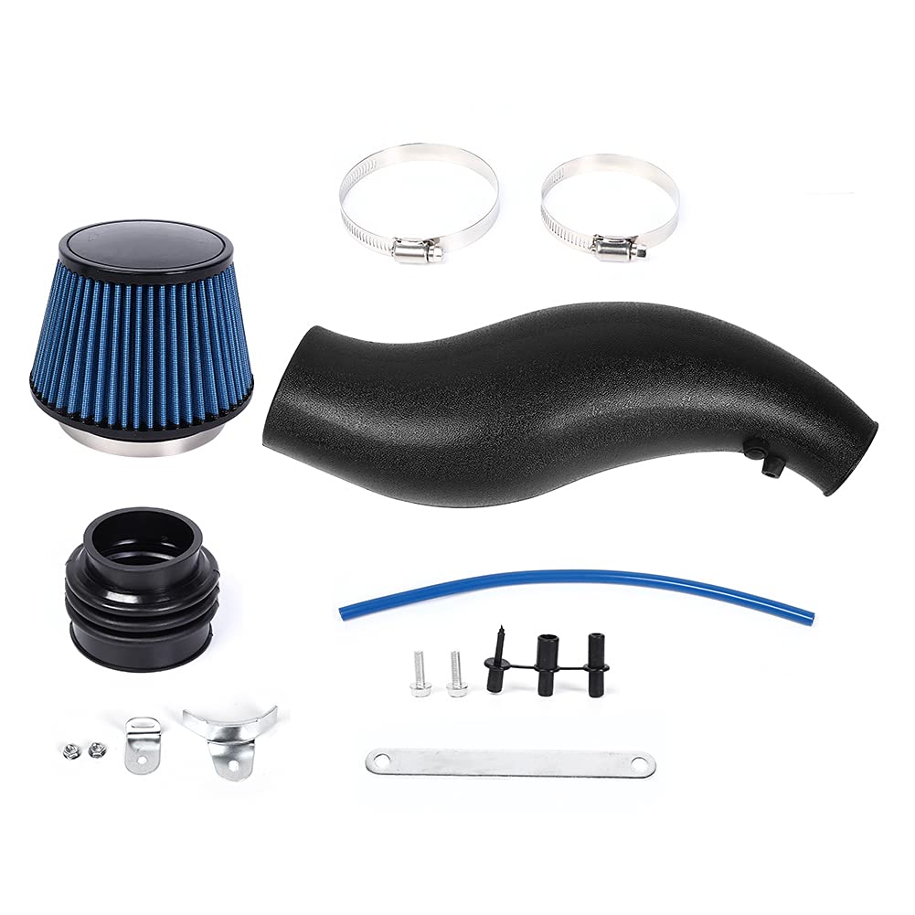 High Performance Air Intake Hose Replacement for Honda Civic 1992-2000 - Cold Air Intake Pipe & Car Modification Accessories - Improves Engine Airflow & Fuel Efficiency for Street Racing & Daily Driving