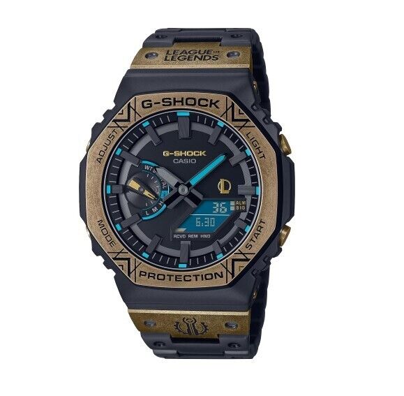 Casio G-Shock GMB2100LL-1A Full Metal Watch - League of Legends Limited Edition Collaboration | Shock Resistant, Solar Powered | Perfect for Gaming Enthusiasts & Collectors