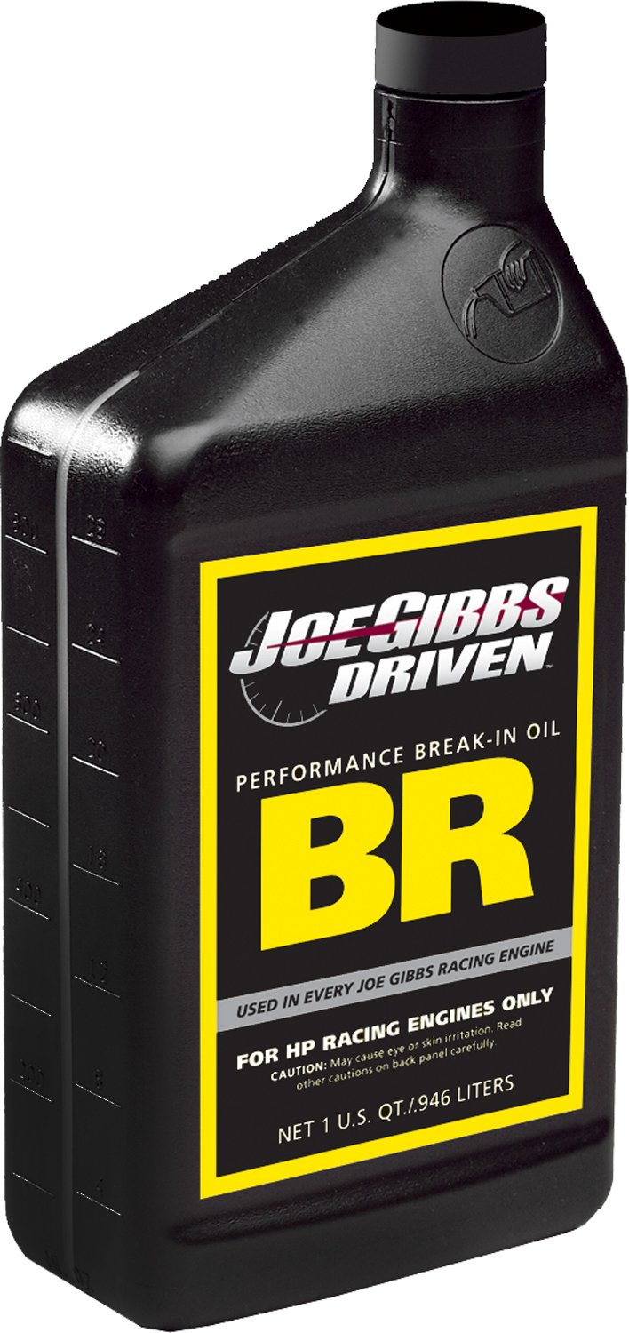 Driven Racing Oil JGR00106 & 00107 BR 15W-50 Break-In Motor Oil - 1 Quart Bottle (Case of 12) | High Performance Engine Protection for New Rebuilds & Racing Applications