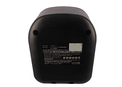 Synergy Digital 14.4V 3300mAh Ni-MH Replacement Battery for Lincoln 40394 Power Tools - Perfect for Drills, Saws & Cordless Tools in Construction & DIY Projects