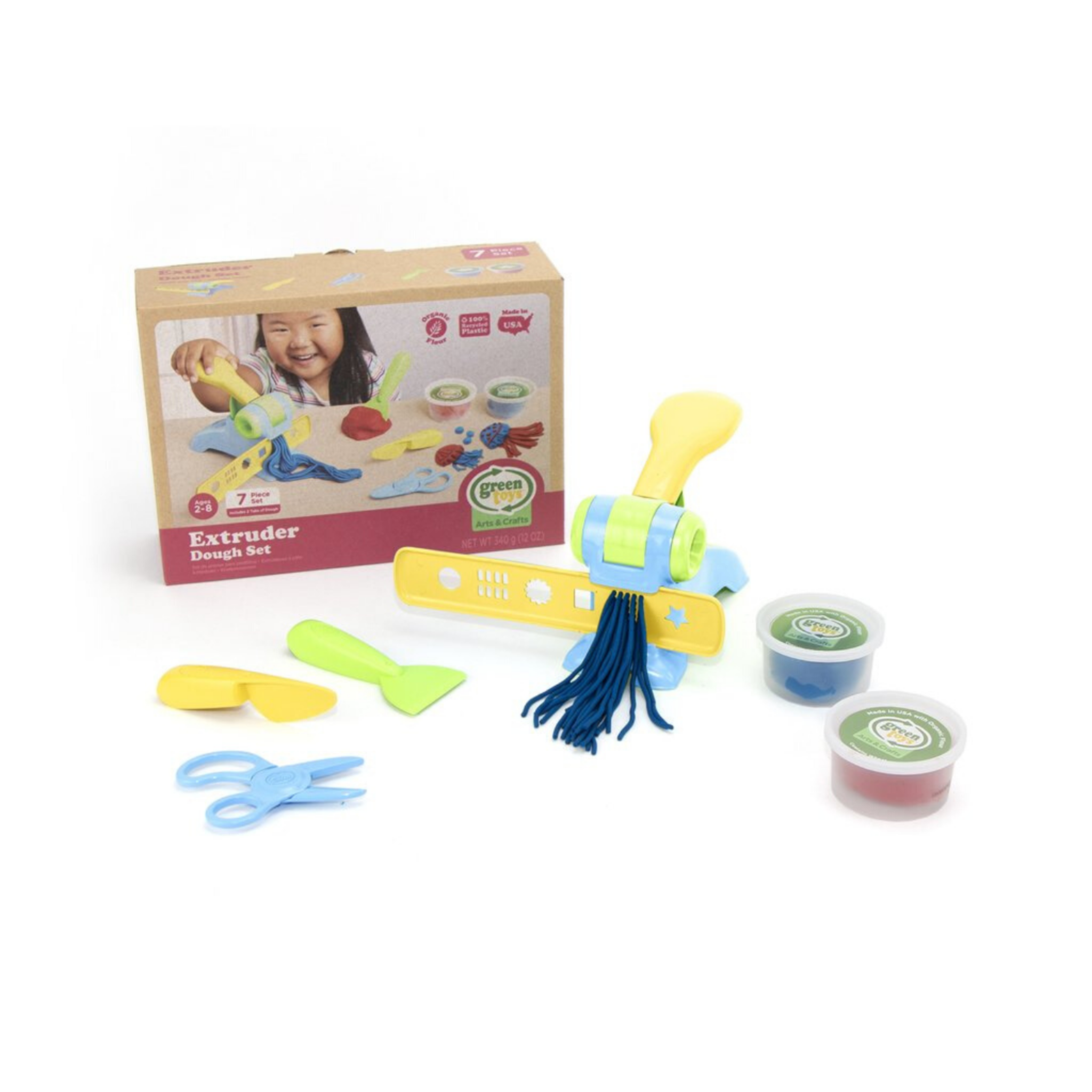 High-Quality Extruder Dough Set for Kids Ages 2+ | Safe & Fun Playdough Tool Kit for Early Childhood Development | Perfect for Sensory Play, Arts & Crafts, and Creative Learning Activities