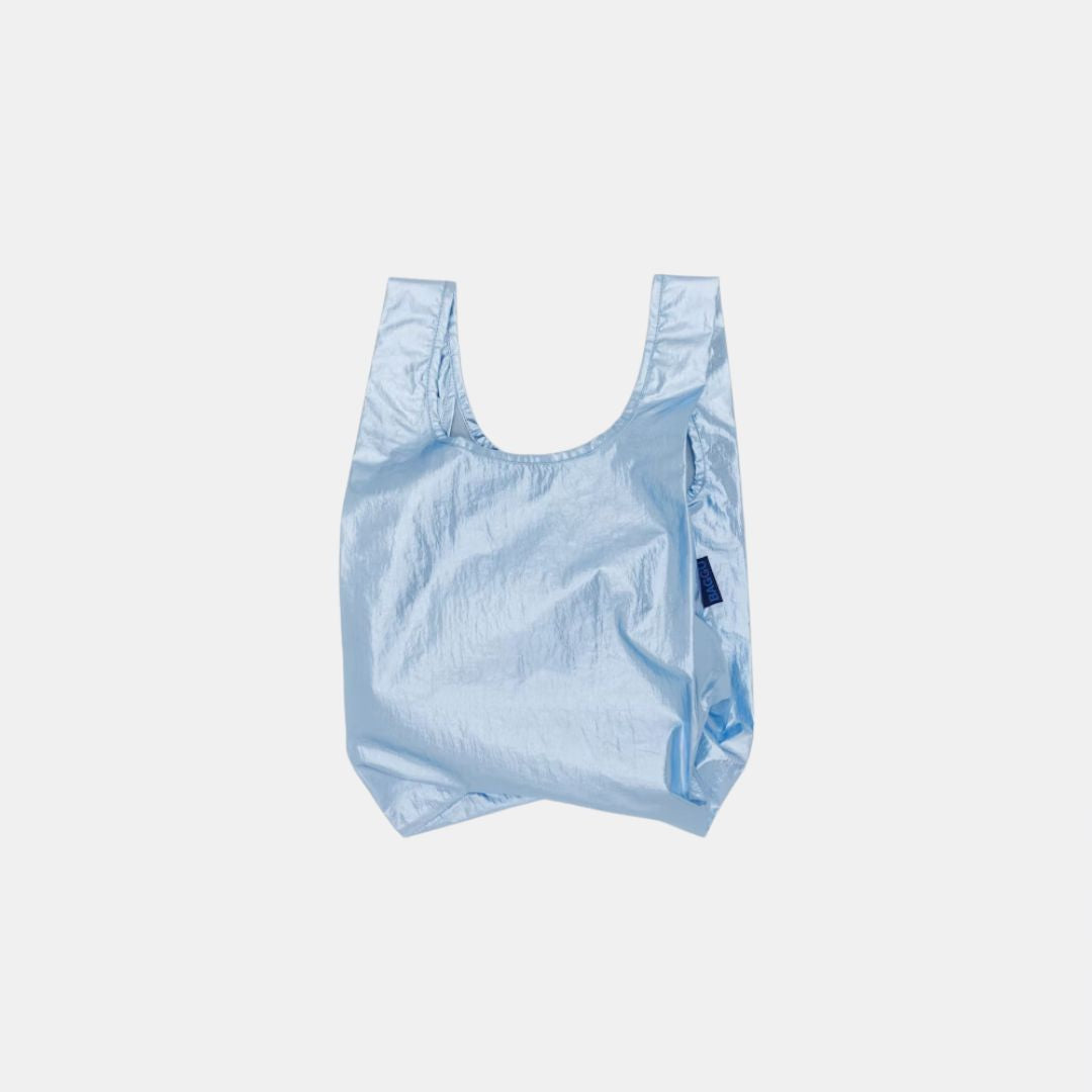 Stylish Metallic Baby Baggu - Trendy Diaper Bag for Moms & Dads - Perfect for Travel, Shopping & Daily Outings