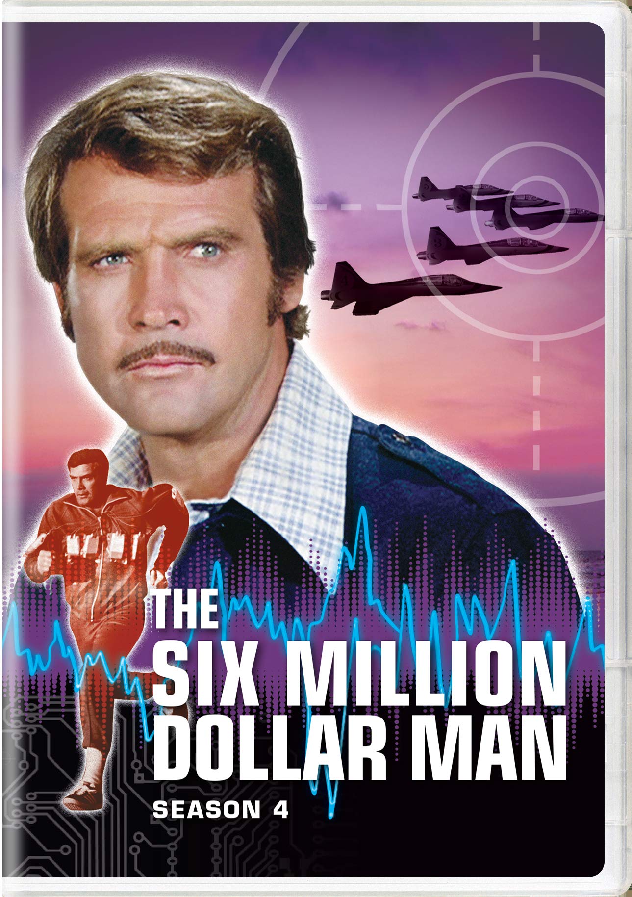 The Six Million Dollar Man: Season 4 DVD - Classic 70s Sci-Fi Action TV Series - Perfect for Binge-Watching & Nostalgic Entertainment