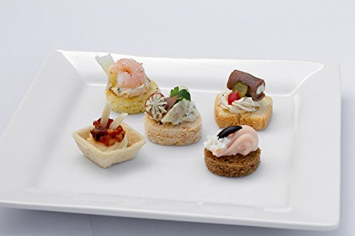 Premium Frozen Canapes Assortment - 4 Tray Gourmet Appetizer Set for Parties, Weddings & Holiday Entertaining - Delicious Bite-Sized Hors d'Oeuvres