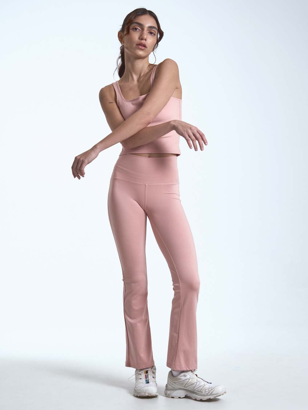 Faraday Flared Leggings for Women - High Waist Yoga Pants with Pockets - Comfortable & Stretchy Workout Leggings for Running, Gym, Lounge & Everyday Wear