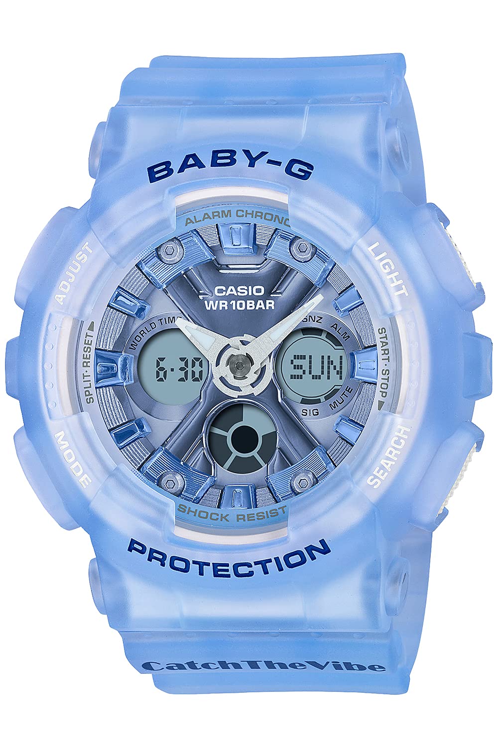 Casio Baby-G BA-130CV-2AJF Digital Watch - 10 ATM Water Resistant, Shockproof, Dance Mode, for Women & Girls - Perfect for Swimming, Sports & Outdoor Activities