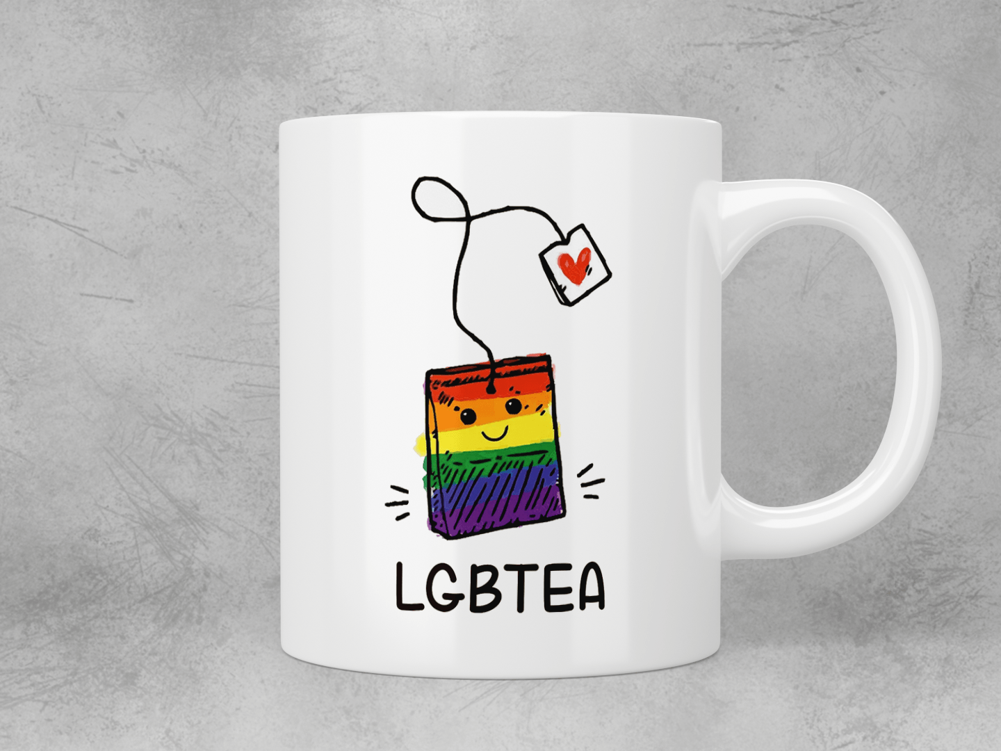 Premium LGBTea Mug - Insulated Travel Coffee Cup with Lid - Perfect for Hot & Cold Drinks at Home, Office, or On-The-Go