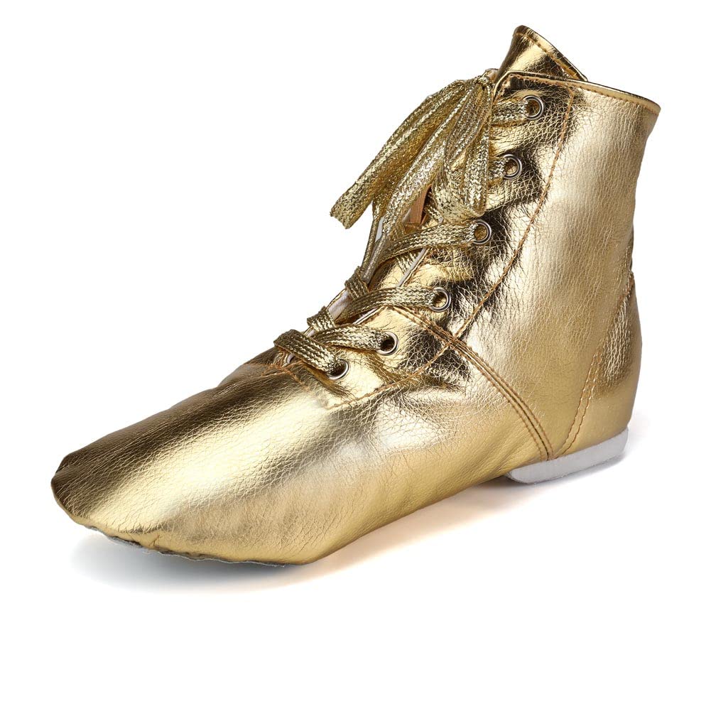 HIPPOSEUS Women's Jazz Dance Boots - Split Sole Ankle Dance Shoes for Men & Women, Perfect for Jazz, Modern, and Contemporary Dance Performances