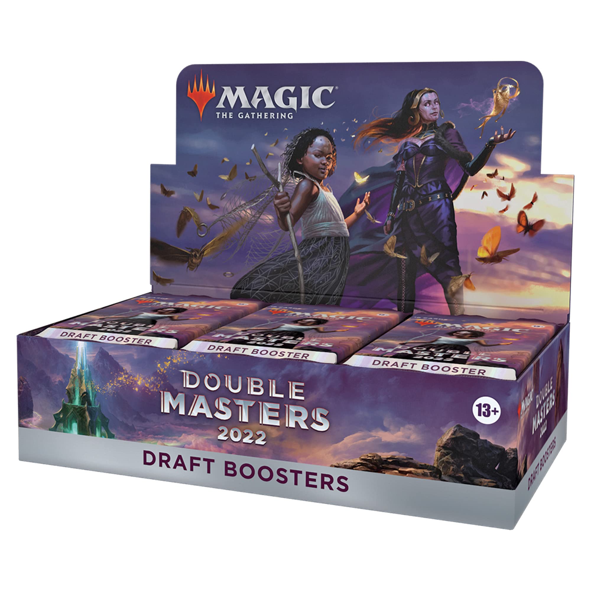 Magic: The Gathering Double Masters 2022 Draft Booster Box - 24 Packs (384 Cards) | MTG Collector's Edition | Perfect for Draft Tournaments & Card Collectors