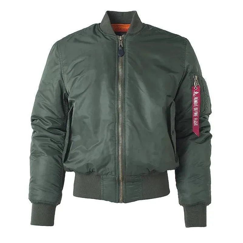 Men's Military Tactical Flight Bomber Jacket - Waterproof Windproof Outdoor Jacket for Hiking, Camping & Airsoft | Cold Weather Aviator Style Coat