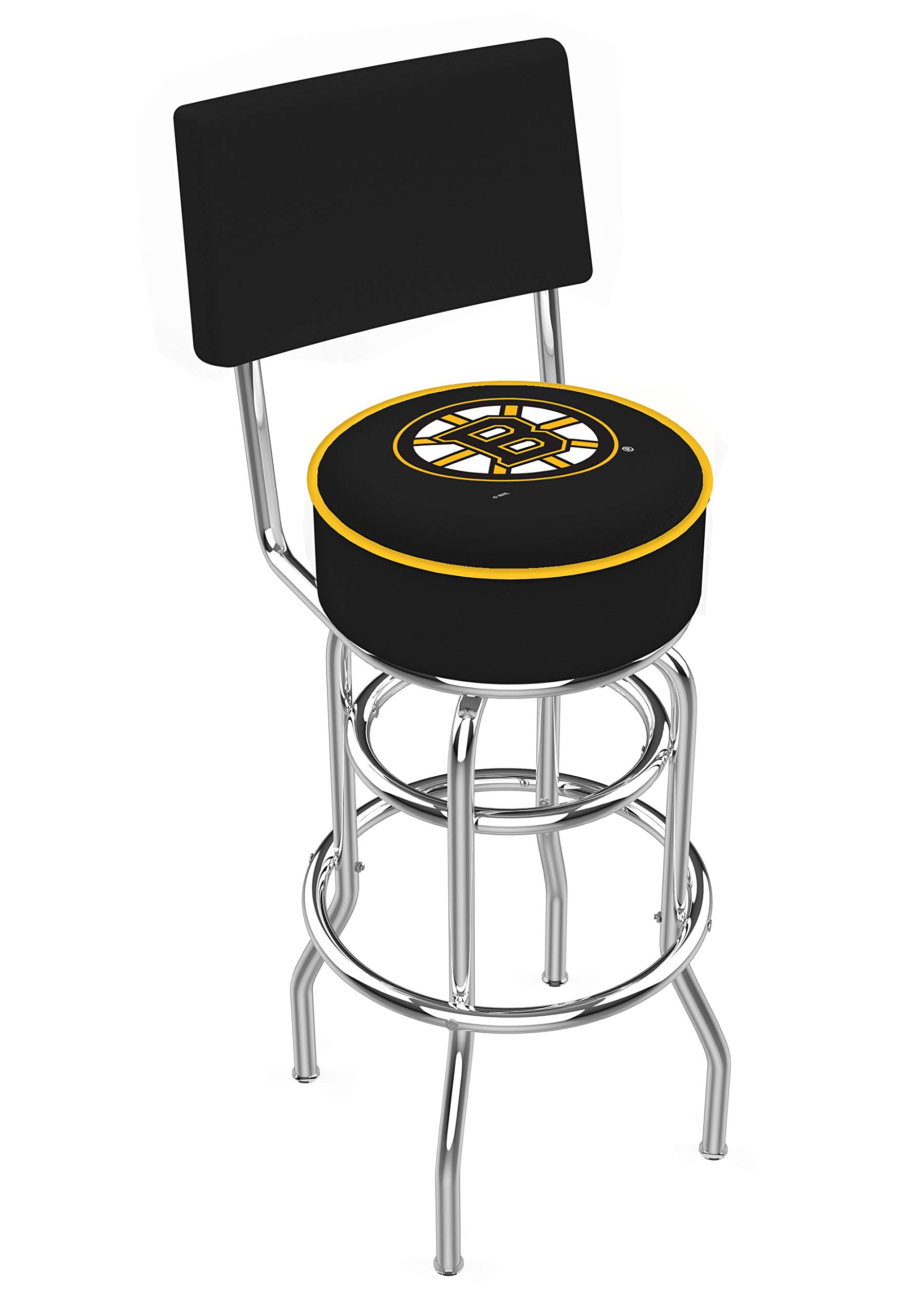 Boston Bruins NHL Swivel Bar Stool - 25