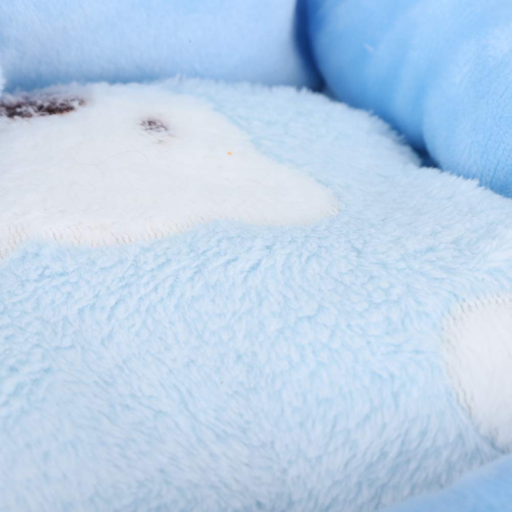 FAMKIT Small Pet Bed - Soft Plush Cotton Sleeping Cushion for Hamsters, Guinea Pigs & Small Animals | Cozy Sofa-Style Pet Bed for Cage, Playpen or Home Decor