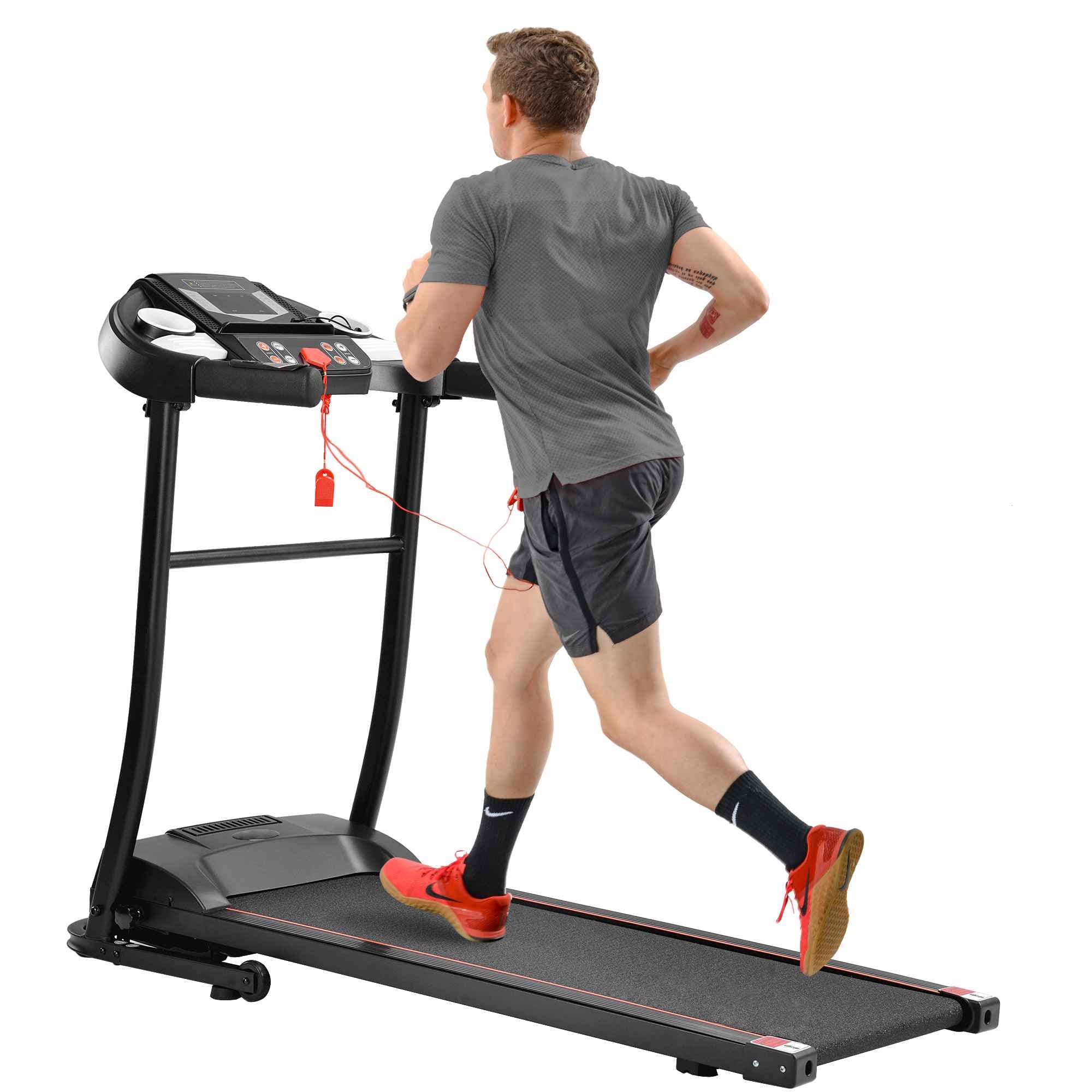ATY Electric Treadmill for Home - Foldable Running Machine with Incline, LCD Display & Bluetooth Speakers | Perfect for Cardio Workouts, Weight Loss & Home Gym
