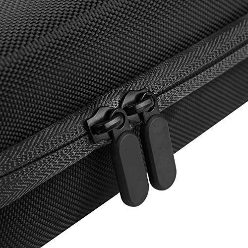 Portable Hard Shell Essential Oil Travel Case - 15ml Bottles Storage Organizer, Durable Waterproof Cosmetic Carry Bag for Women | Perfect for Aromatherapy, Camping & Outdoor Adventures (Black)