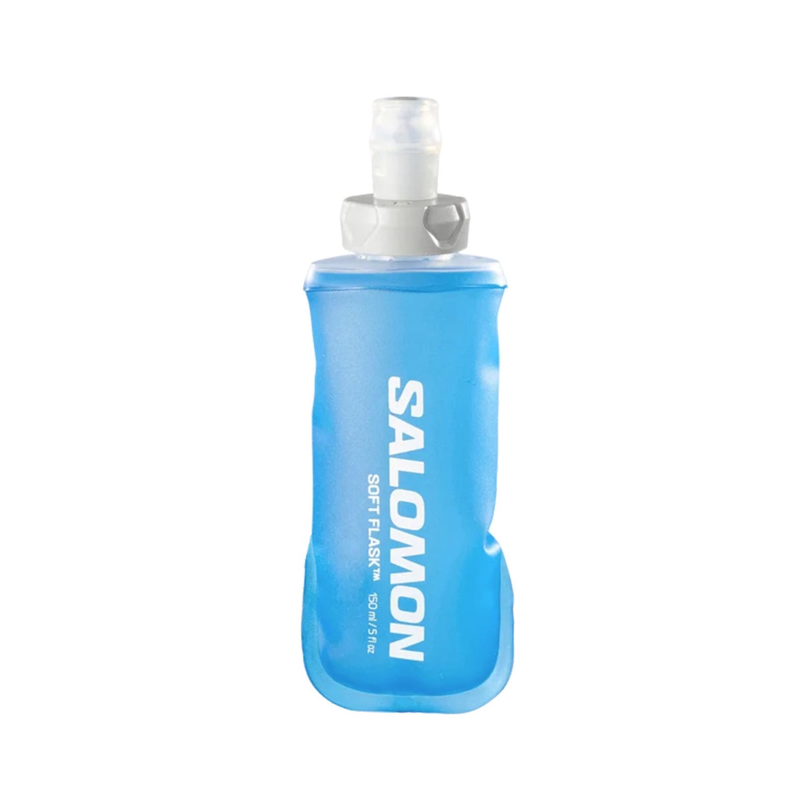 Salomon Soft Flask 150ml - Lightweight Collapsible Water Bottle for Hiking, Running & Outdoor Activities | BPA-Free Hydration Pack for Backpacking, Trail Running & Fitness