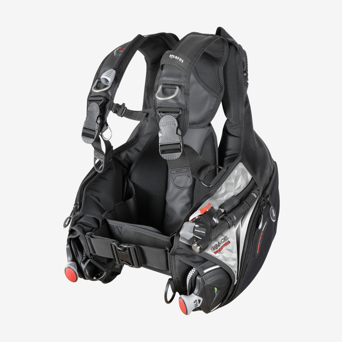 Mares Grace Ergotim BCD - Women's Scuba Diving Buoyancy Compensator for Comfort & Control - Perfect for Warm Water Diving & Snorkeling Adventures