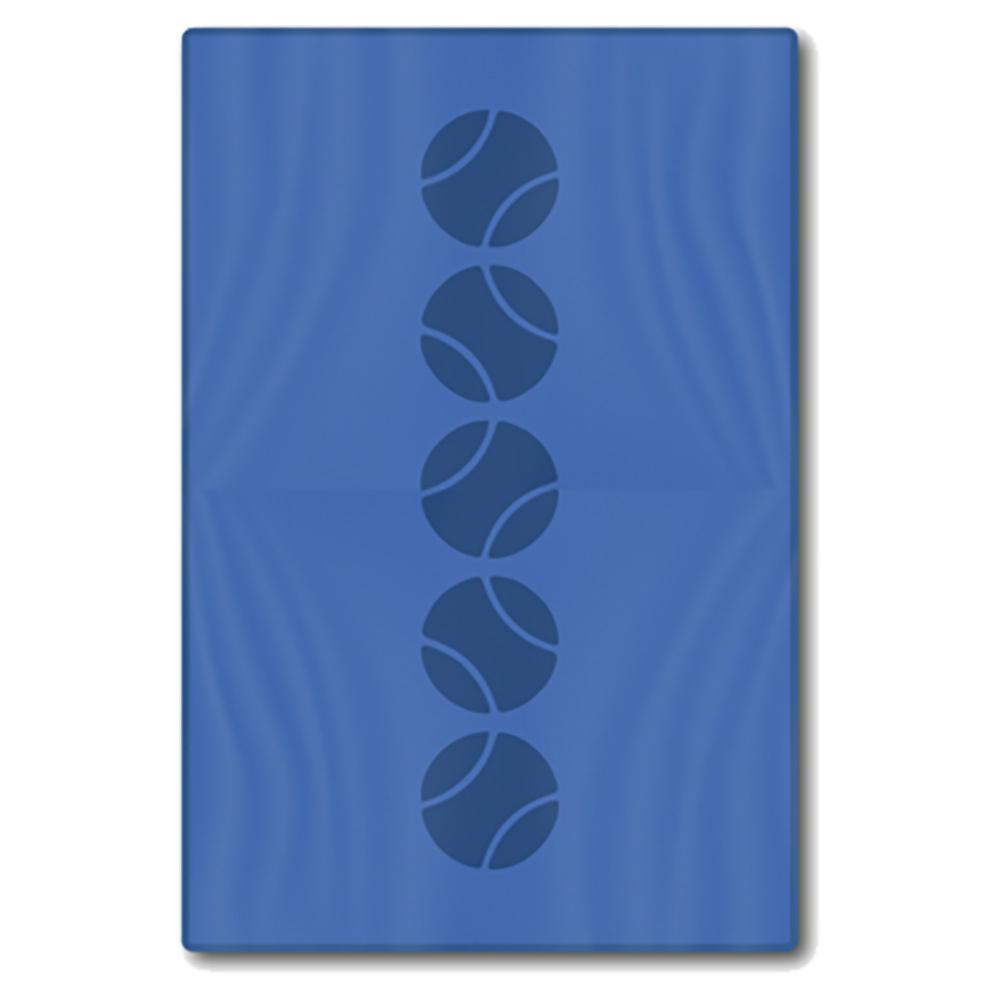 Premium Blue Tennis Balls Towel - Soft & Absorbent Microfiber Sports Towel for Tennis Players - Perfect for Matches, Training & Gym Workouts