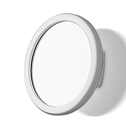 WorldCare® KC BM-O1 7X Magnification Wall Mounted Makeup Mirror - Adjustable Rotating Bathroom Mirror with Multi-Angle View | Pack of 1 | Perfect for Shaving, Makeup Application & Grooming in Bathroom or Dressing Room