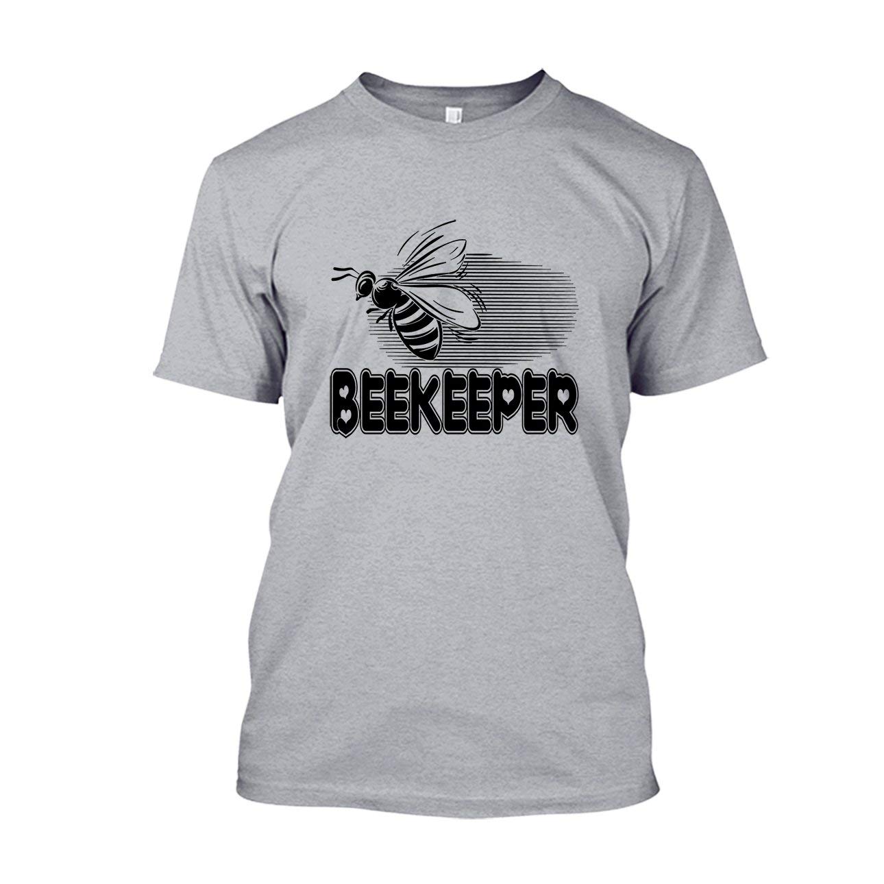 Blue Beekeeper Shirt for Men & Women - Durable Beekeeping Workwear for Outdoor Farming & Gardening