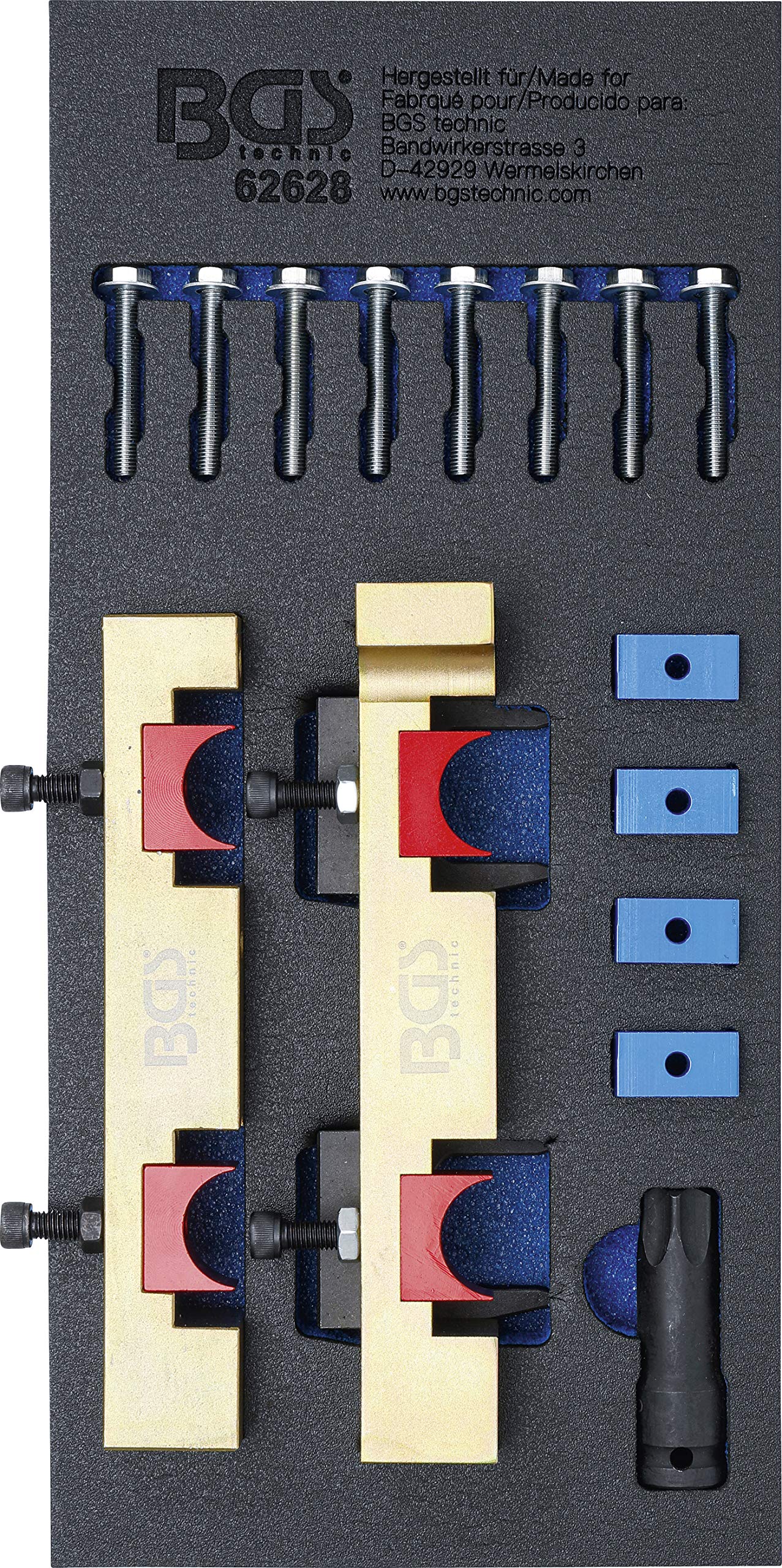 BGS 62628 Engine Timing Tool Kit - Compatible with Mercedes-Benz M270 M274 M133 Engines | Professional Automotive Repair Tool for Timing Belt & Chain Replacement