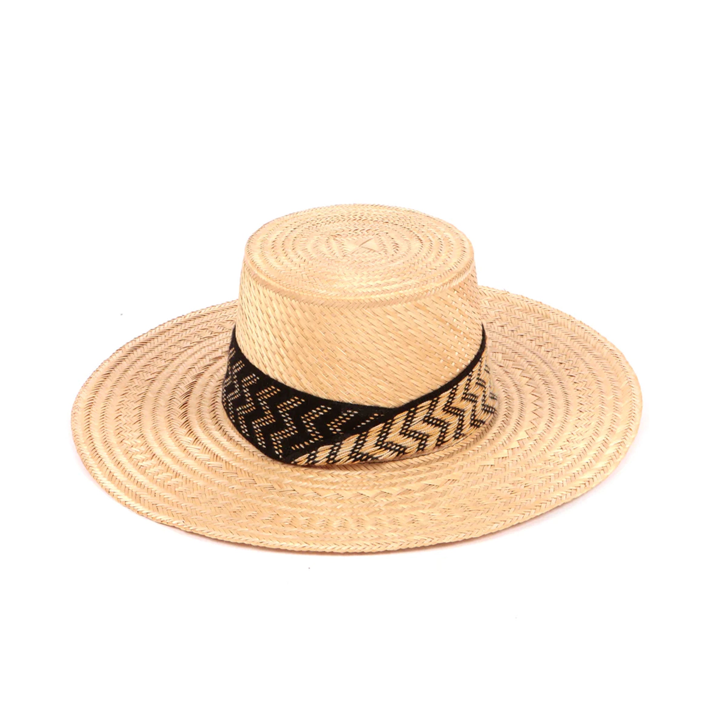 Sierra Ikara Natural Sun Hat for Women - Wide Brim UPF 50+ UV Protection - Perfect for Beach, Hiking, and Outdoor Activities
