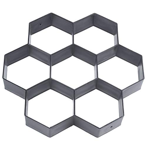 Reusable DIY Concrete Stepping Stone Mold - 30x30cm Patio Walk Maker for Garden Path & Outdoor Paving | Perfect for Backyard Landscaping, Walkway Projects & Decorative Garden Design