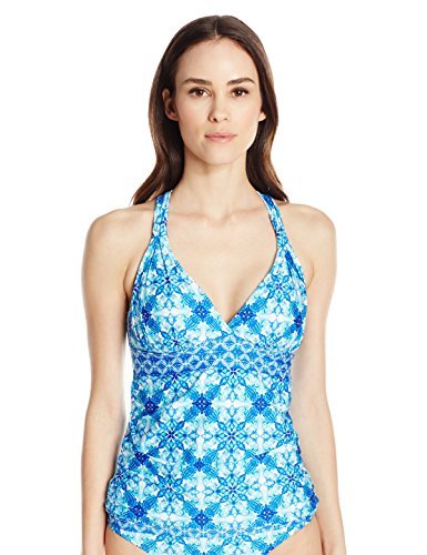 Women's V-Neck Halter Tankini Swimsuit Top - Sexy Beachwear for Pool, Vacation & Summer Water Activities