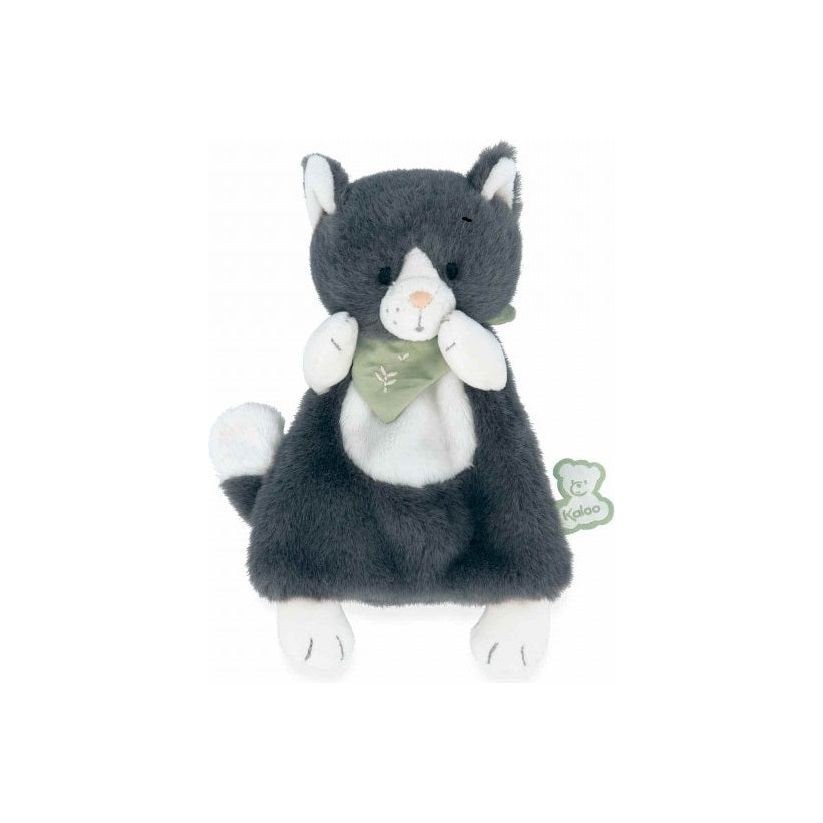 Soft Marshmallow Cat Baby Comforter - Plush Stuffed Animal Toy for Newborns & Toddlers - Perfect for Nursery, Crib, Stroller & Travel