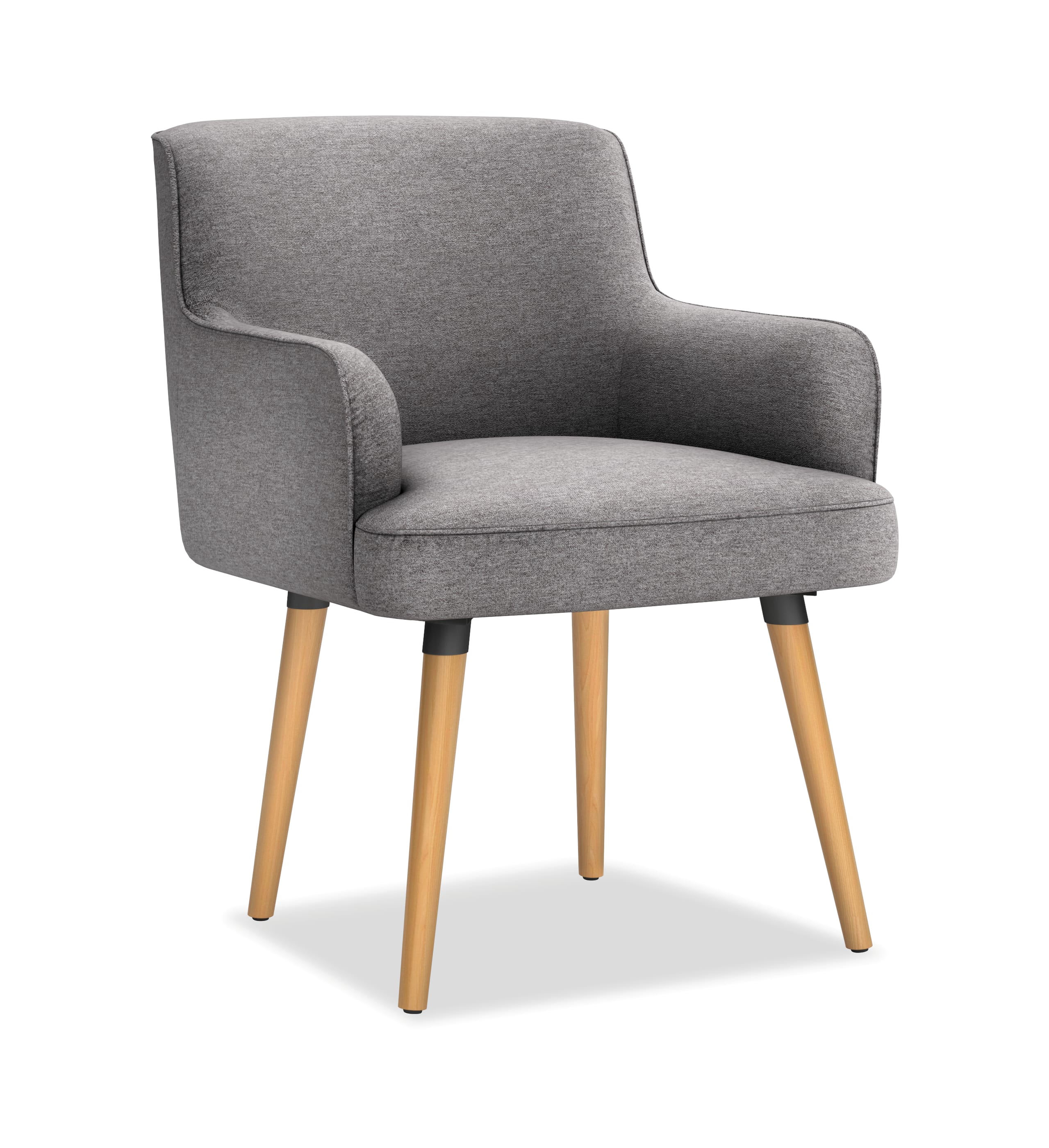 HON Modern Reception Chair - Solid Wood 4-Leg Office Chair for Waiting Room, Lobby, and Conference Room - Ergonomic Design for Comfortable Seating