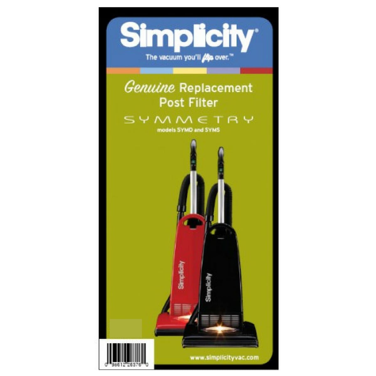 Simplicity B222 1000 Electrostatic Post Filter - High Efficiency Air Filter for HVAC Systems, Perfect for Home and Office Use