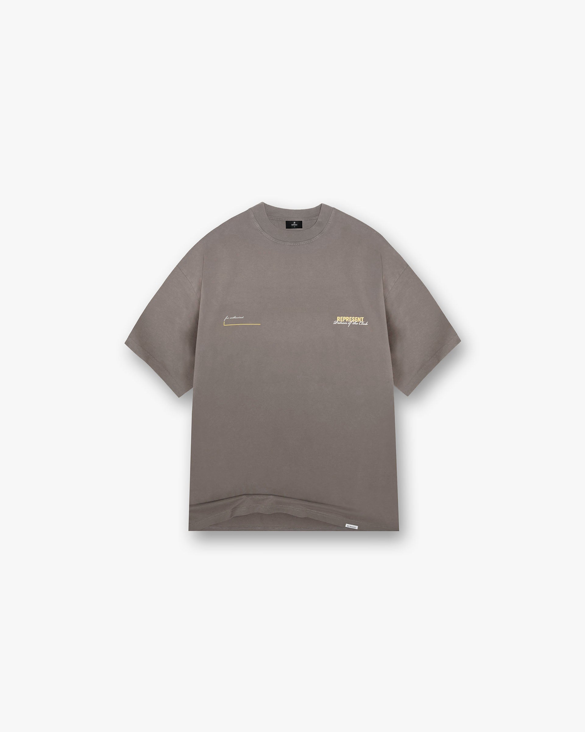 Patron Of The Club Vintage Washed Olive T-Shirt - Soft Cotton Tee for Casual Wear, Street Style & Night Out