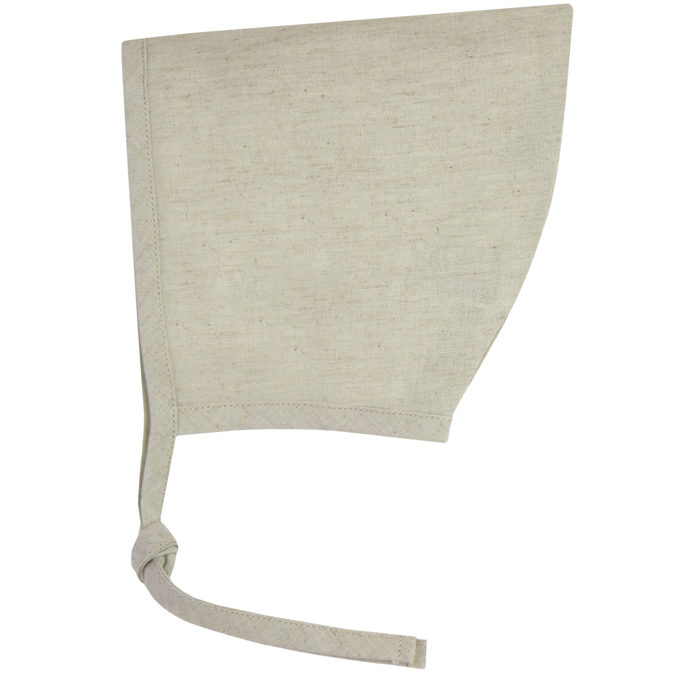 Kipp Baby Natural Linen Bonnet - Soft & Breathable Infant Headwear for Newborns & Toddlers - Perfect for Sleeping, Photography & Everyday Comfort