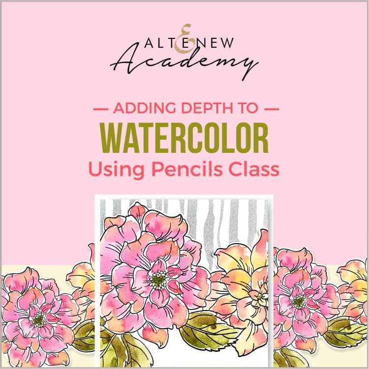 Watercolor Pencil Techniques Class - Learn to Add Depth & Dimension to Your Paintings | Perfect for Beginners & Artists | Online Art Course for Home Learning