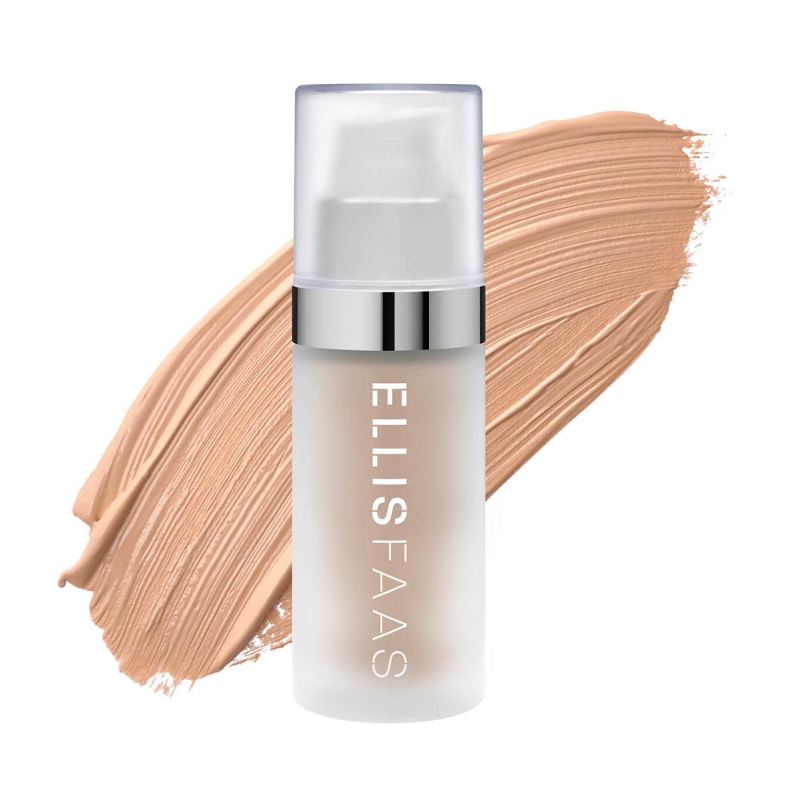 Ellis Faas Skin Veil Foundation Bottle - Shade 102 Fair | Lightweight Liquid Makeup for Flawless Coverage | Perfect for Daily Wear & Special Occasions