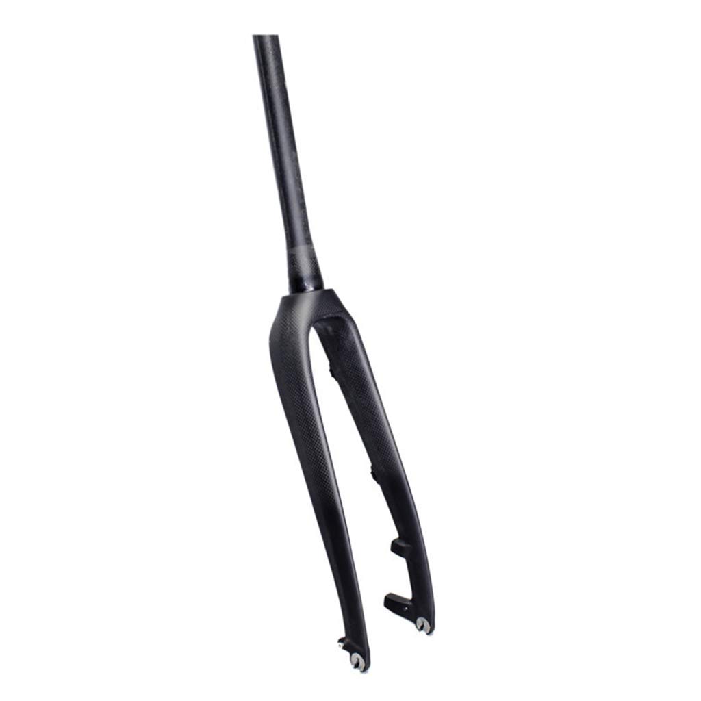 Carbon Fiber Suspension Fork for Mountain Bike - 700c Disc Brake Compatible - Lightweight & Durable Front Fork for Off-Road Cycling & Trail Adventures