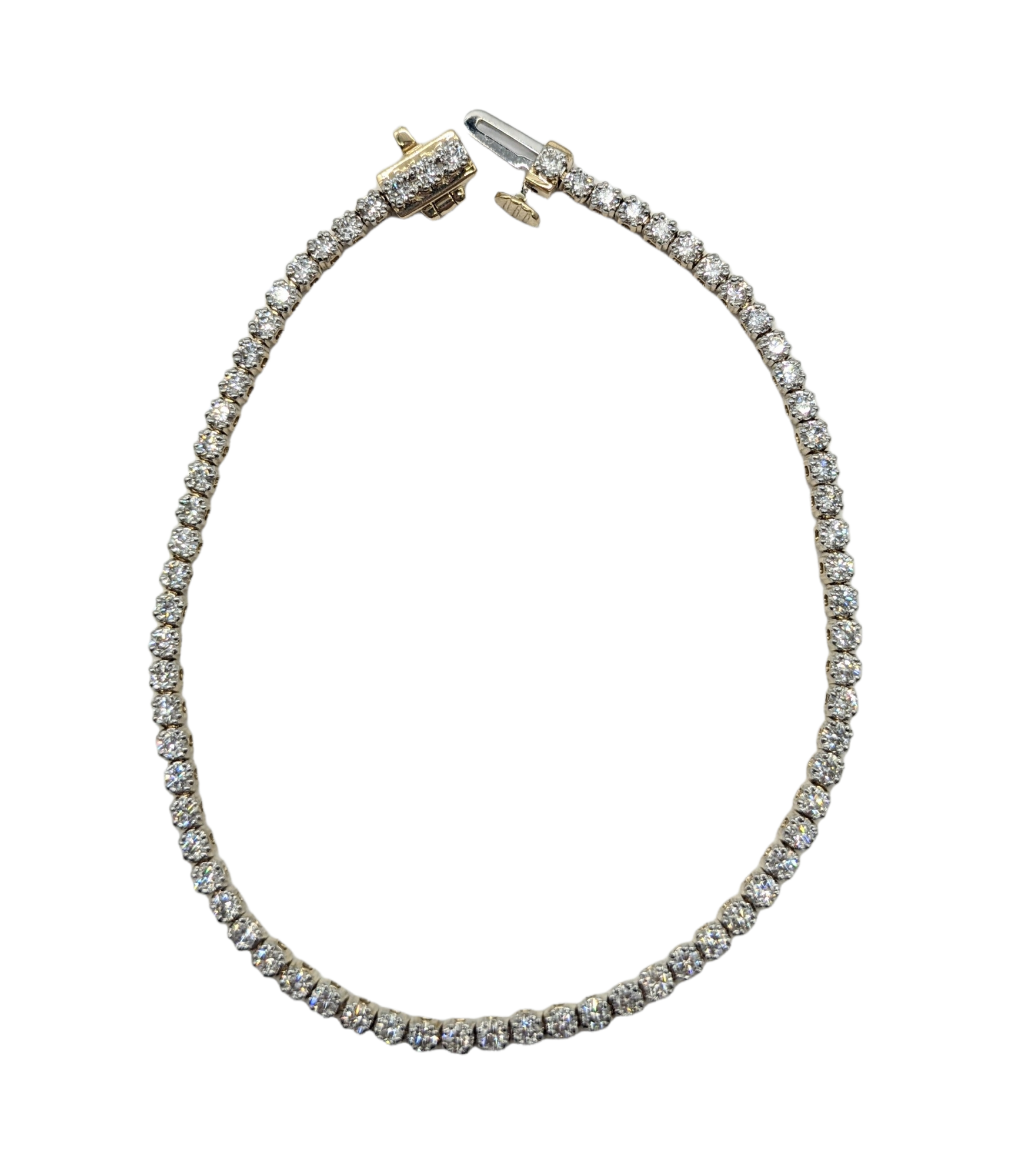 2.5 Carat Diamond Tennis Bracelet for Women - Elegant 14K White Gold Tennis Bracelet for Everyday Wear & Special Occasions