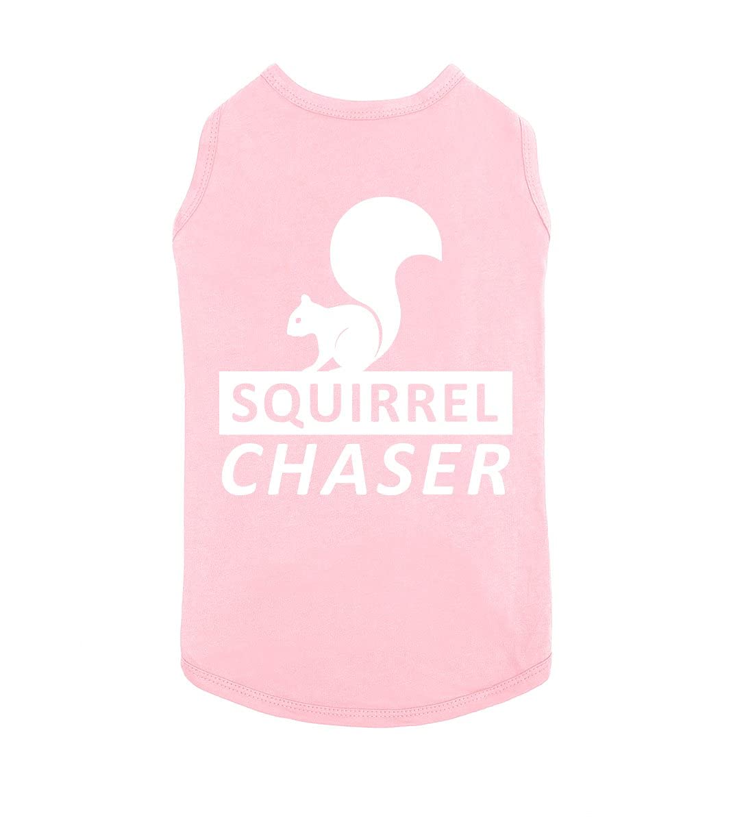 Funny Squirrel Chaser Dog T-Shirt - Cute Summer Pet Clothes for Small & Medium Dogs - Perfect for Walks, Parks & Playtime