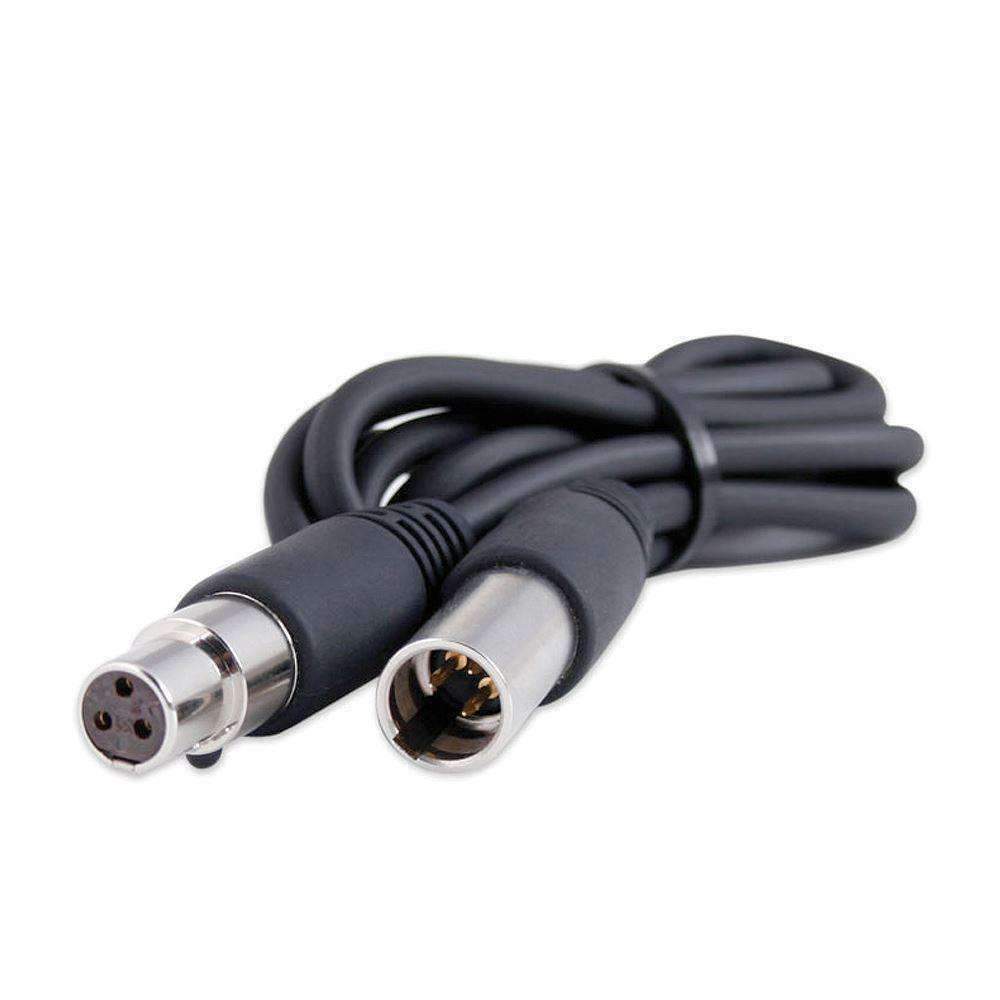 3-Pin to 3-Pin PTT Push to Talk Extension Cable - 15 Feet Long for Two-Way Radios, Military, Aviation, and Emergency Communication Scenarios