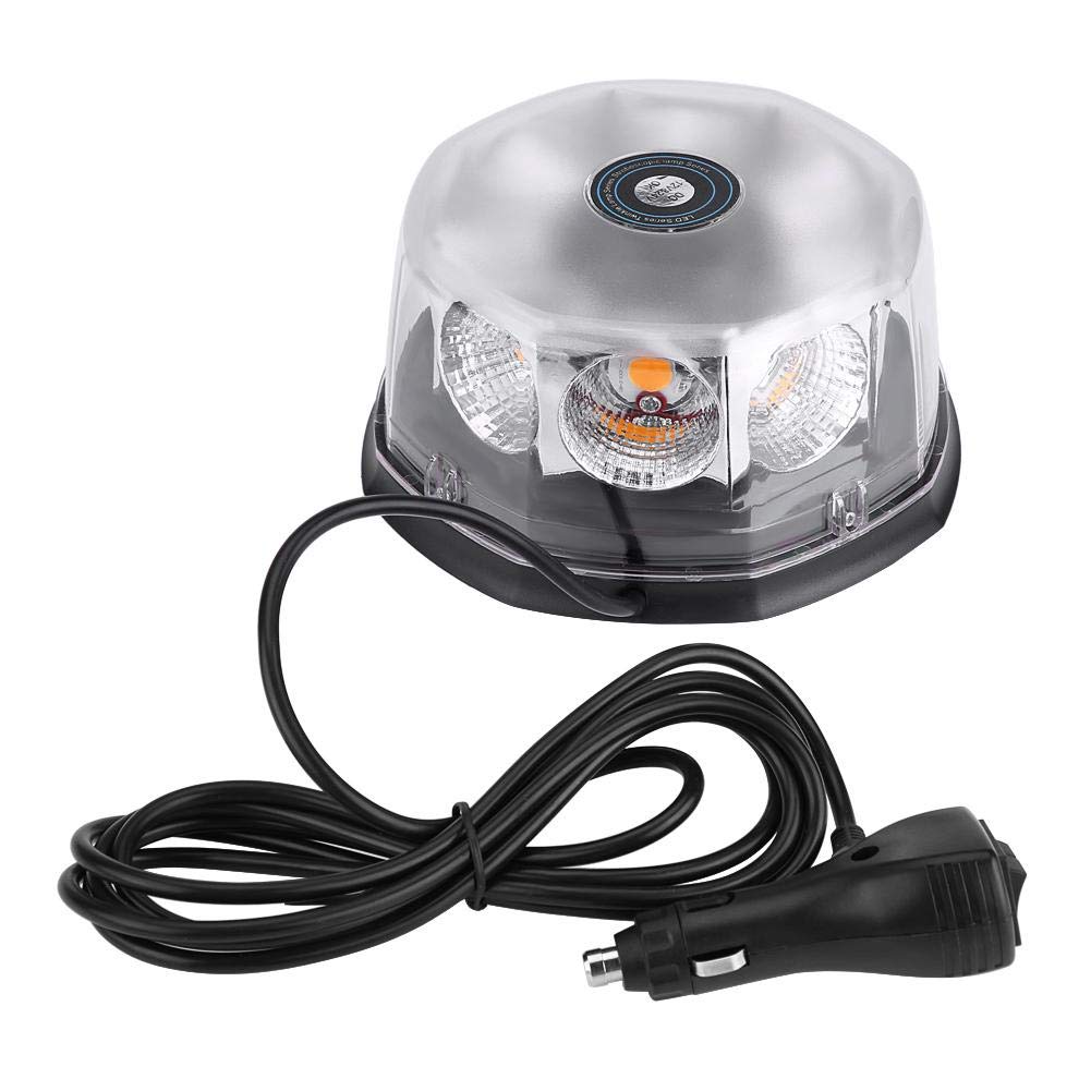 8Pcs COB LED Car Roof Strobe Light Bar - Emergency Warning Flash Lights for Fire Truck, Ambulance, Police Vehicle & Street Sweeper - Waterproof & Durable for Outdoor Use