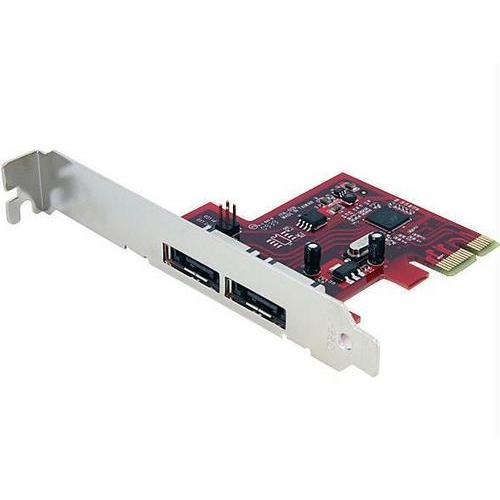 High-Speed eSATA 3.0 (6Gbps) Expansion Card - Add 2 External Ports for Fast Data Transfer | Perfect for Large External Storage & Backup Solutions | Ideal for Gaming PCs, Workstations & Media Servers