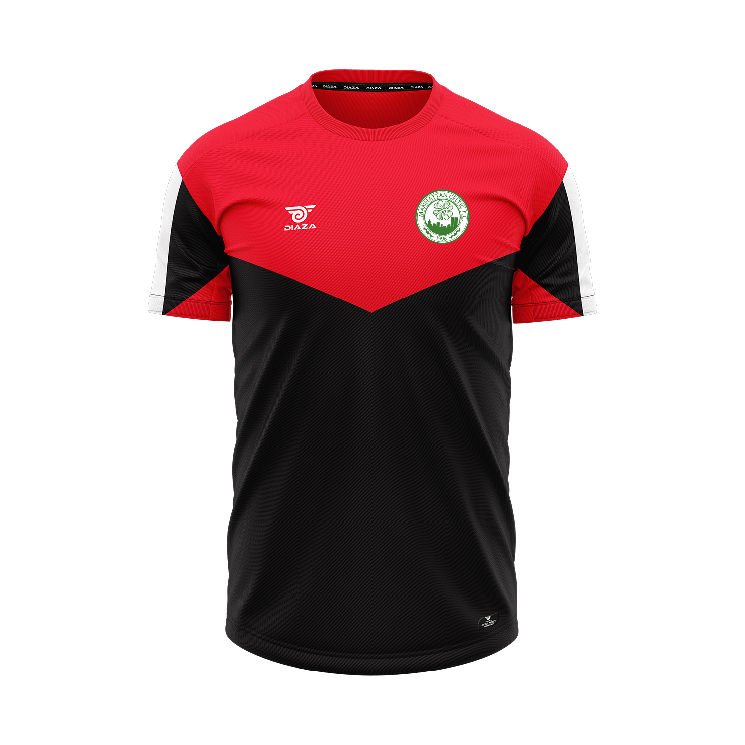 Manhattan Celtic FC Lava Jersey - Authentic Soccer Jersey for Men & Women - Perfect for Matches, Training & Fan Support