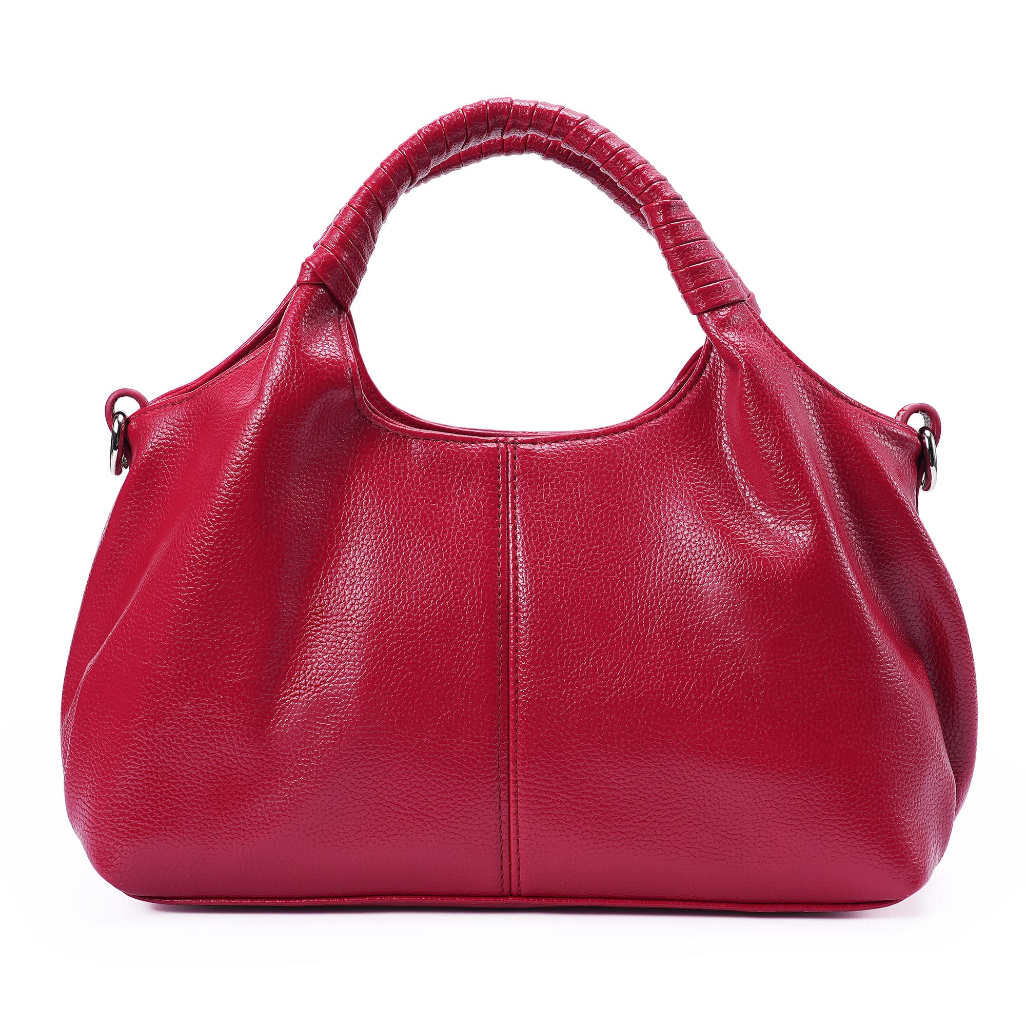 Genuine Leather Handbags for Women - Top Handle Satchel & Hobo Crossbody Bag | Stylish Purse for Work, Travel & Everyday Use