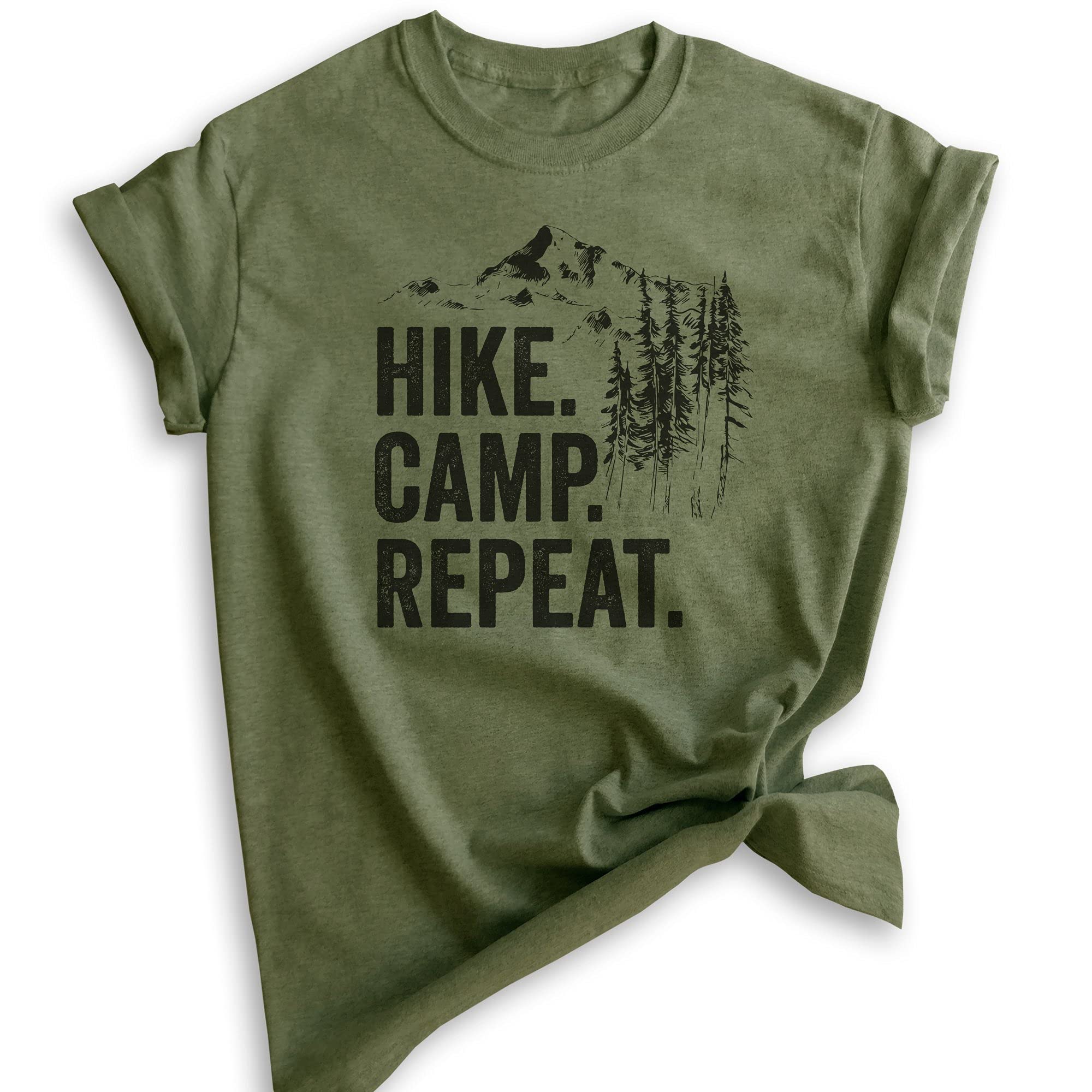 Unisex Hiking & Camping T-Shirt - Comfortable Outdoor Adventure Shirt for Men & Women - Perfect for Hiking, Camping, and Outdoor Activities